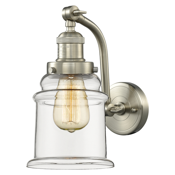 Innovations Lighting Double Swivel Wall Sconce 515-1W-SN-G182